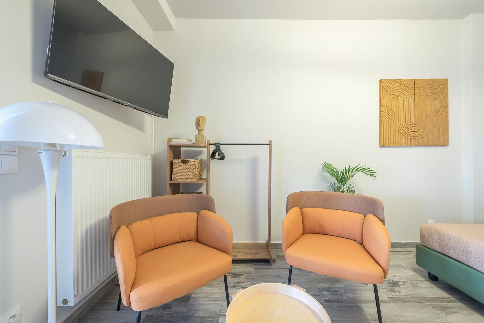 Sunny Studio With Starlight Balcony Athen Exterior foto