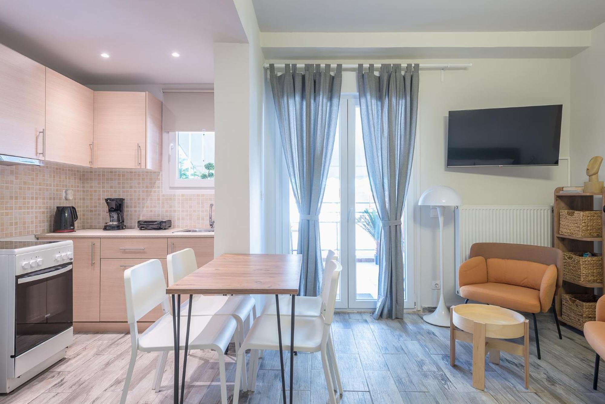 Sunny Studio With Starlight Balcony Athen Exterior foto