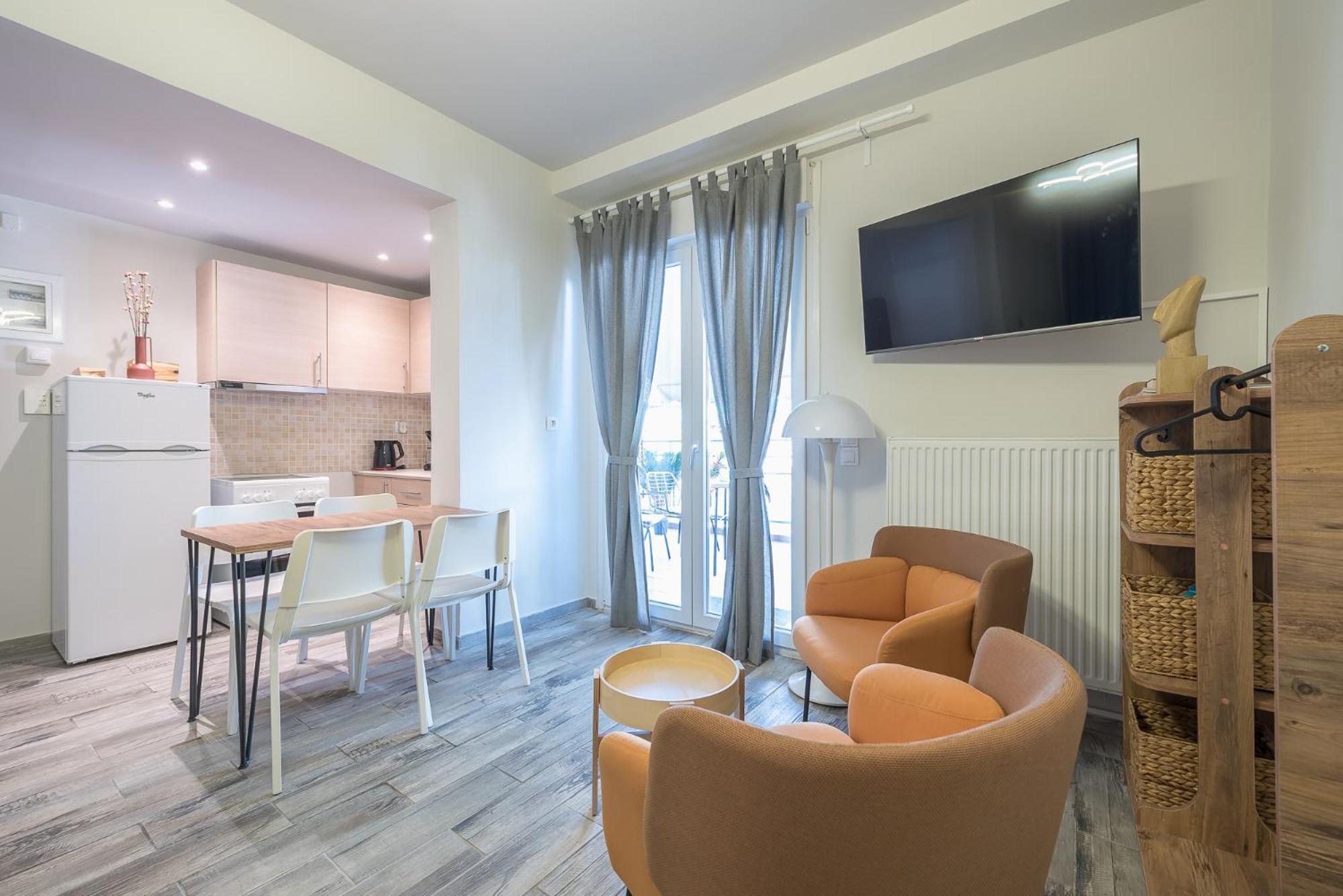 Sunny Studio With Starlight Balcony Athen Exterior foto
